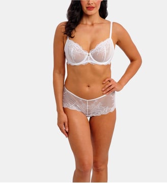 Soutien-gorge avec armatures balconnet Vivid Attraction - Wacoal - Blanc