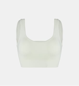 Brassière stretch Smooth - Organic Basics - Vert jade