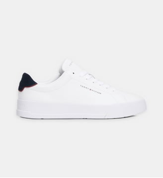 Baskets basses Court Essential  - Tommy Hilfiger - Blanc