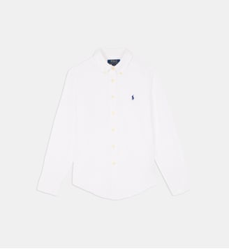Chemise droite en lin - Polo Ralph Lauren - Blanc