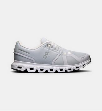 Baskets basses Cloud 6 - On - Gris et blanc