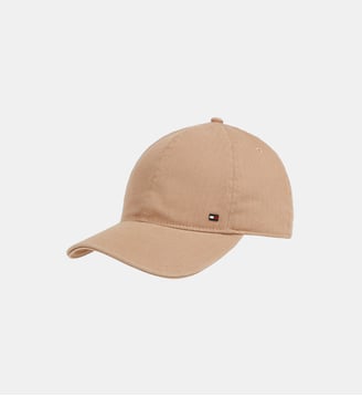 Casquette coton à chevrons - Tommy Hilfiger - Beige