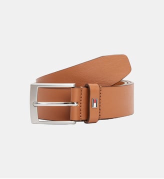 Ceinture Adan cuir - Tommy Hilfiger - Cognac