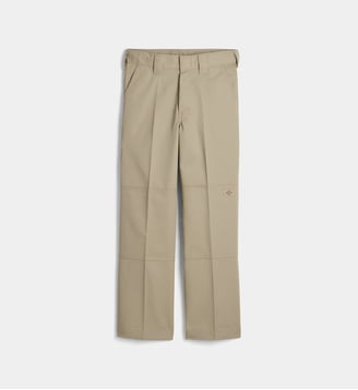Pantalon droit Double Knee en coton - Dickies - Beige
