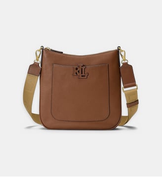 Sac à main Camery en cuir - Lauren Ralph Lauren - Camel