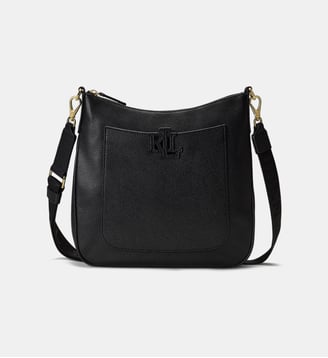 Sac à main Camery en cuir - Lauren Ralph Lauren - Noir