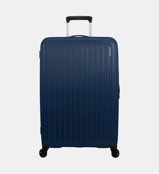 Valise rigide Rejoy 4R 77 cm - American Tourister - Bleu foncé