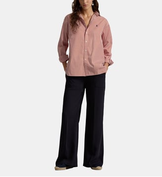 Chemise droite à rayures en coton Polo Ralph Lauren