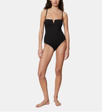 Maillot de bain 1 pièce Metal U Essential - Marc O’Polo - Black
