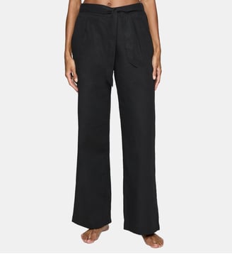 Pantalon à pinces en coton - Triumph - Noir