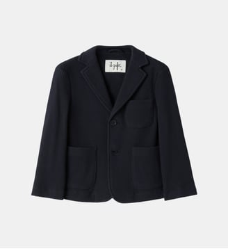Veste blazer en coton - IL GUFO - Bleu marine