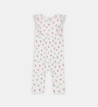 Combinaison Kathleen à motif  - Louise Misha - Blanc et multicolore