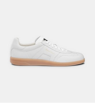 Baskets basses Dbs Oly en cuir - Santoni - Blanc