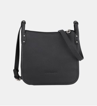 Sac à main signature en cuir - Arthur & Aston - Noir