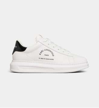 Baskets basses Kapri cuir - Karl Lagerfeld - Blanc