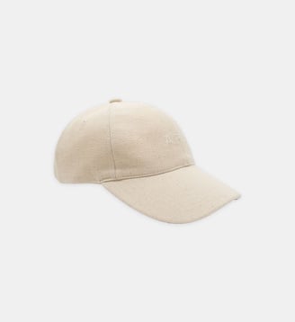 Casquette Charlie coton piqué - A.P.C. - Écru
