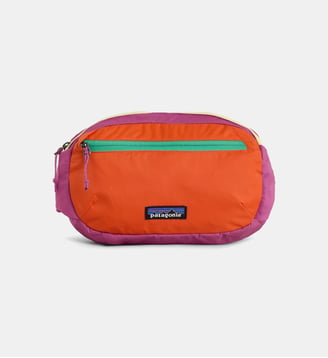 Sac banane compactable Terravia - Patagonia - Violet et orange