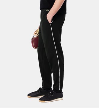 Jogging droit signature - Lacoste - Noir