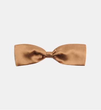 Nœud Papillon en soie - Valentino Garavani - Marron