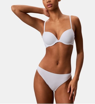 Culotte nylon stretch - Calvin Klein - Bleu ciel