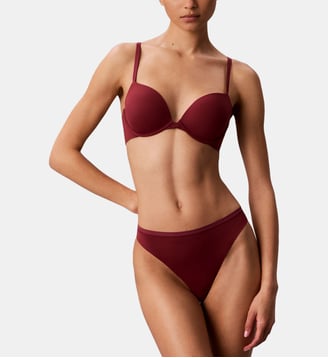 String Perfectly Fit - Calvin Klein - Bordeaux