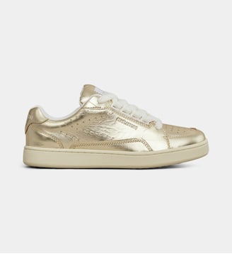 Tennis basses Avril en cuir - 0 105 Zero Cent Cinq - Doré
