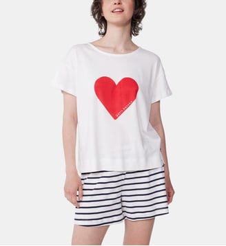 Ensemble de pyjama short en coton  - Petit Bateau - Multicolore