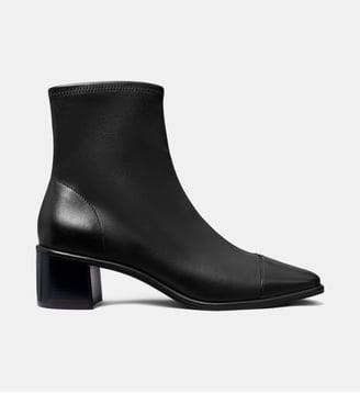 Bottines à talons Cap Toe - Tory Burch - Noir