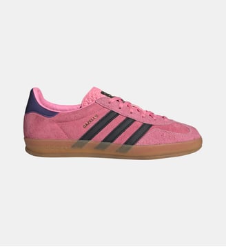 Baskets basses Gazelle Indoor - Adidas Originals - Rose et noir