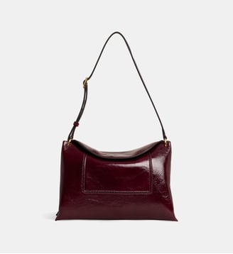Sac à main Penelope en cuir - Wandler - Oxblood red