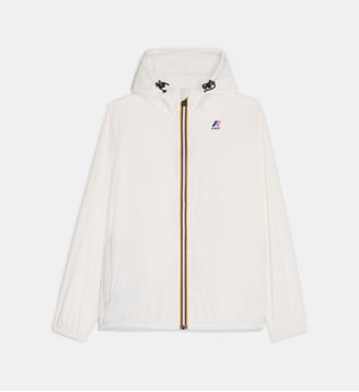 Coupe-vent imperméable droit Le Vrai 4.0 Claude capuche - K-Way - Blanc