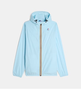 Coupe-vent imperméable droit Le Vrai 4.0 Claude capuche - K-Way - Bleu clair