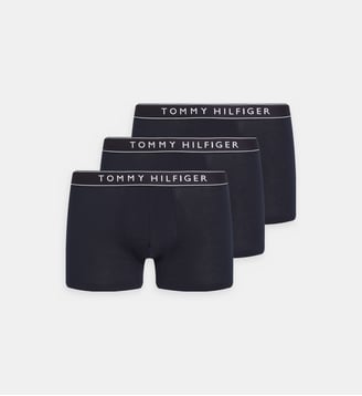 Lot de 3 boxers coton stretch - Tommy Hilfiger - Bleu marine