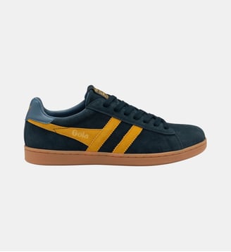 Baskets basses Equipe II - Gola - Bleu et jaune
