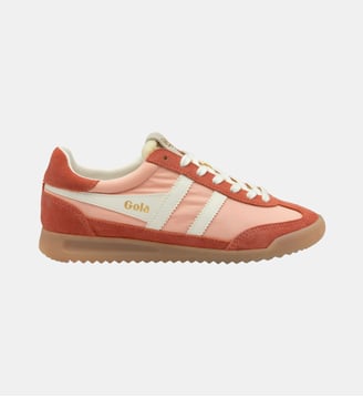 Baskets basses Firefly - Gola - Rouge et rose