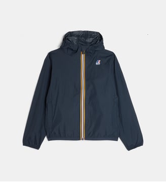 Coupe-vent à capuche Le Vrai 4.0 Claude mixte - K-Way - Bleu foncé