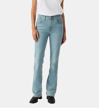 Jean ajusté flare 725 High Rise Liberty - Levi's - Bleu denim