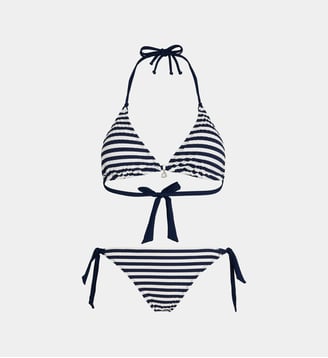 Bikini triangle marinière Yerodasia Seafom - Banana Moon - Bleu marine