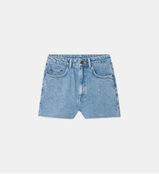 Short droit denim - American Vintage - Denim