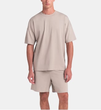 Short droit en coton - Skims - Lin