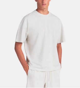 Short droit en coton - Skims - Beige clair