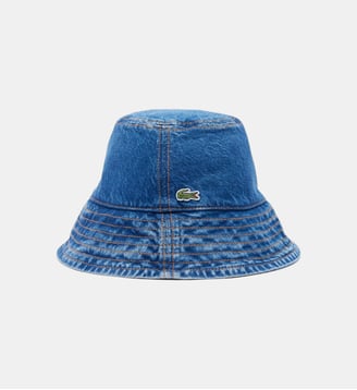 Bob denim signature - Lacoste - Bleu jean