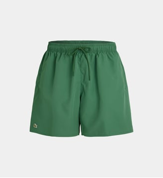 Short de bain Essential avec suspensoir - Lacoste - Vert foncé