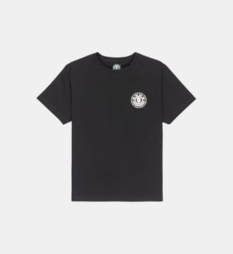 T-shirt droit Seal en coton - Element - Noir