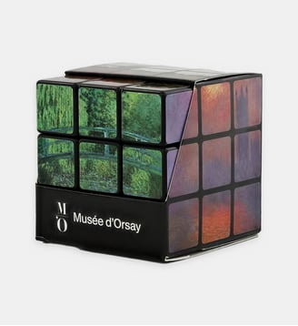 Rubik's cube - Musée d'Orsay - Multicolore