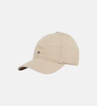 Casquette en coton signature - Tommy Hilfiger - Beige foncé