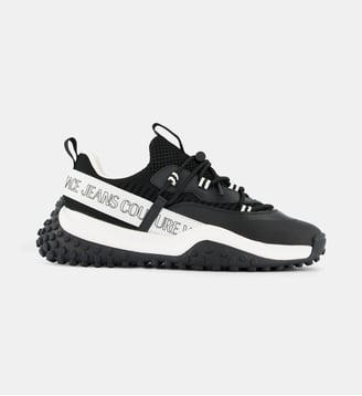 Baskets basses slip on Fondo Hyper Dis SN2 - Versace Jeans Couture - Black
