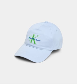 Casquette signature en coton  - Calvin Klein - Bleu ciel