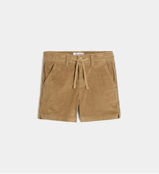 Short worker en coton velours  - Teddy Smith - Marron foncé
