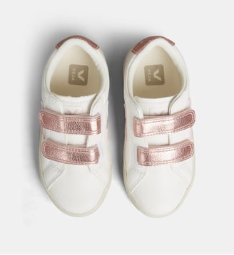 Tennis basses Small Esplar cuir mixte
- Veja - Blanc et rose